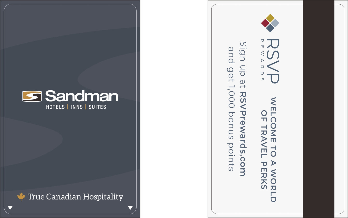 Sandman Hotel Loco Cards